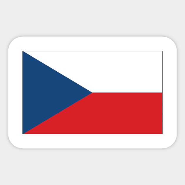 Czech Republic Sticker by Wickedcartoons